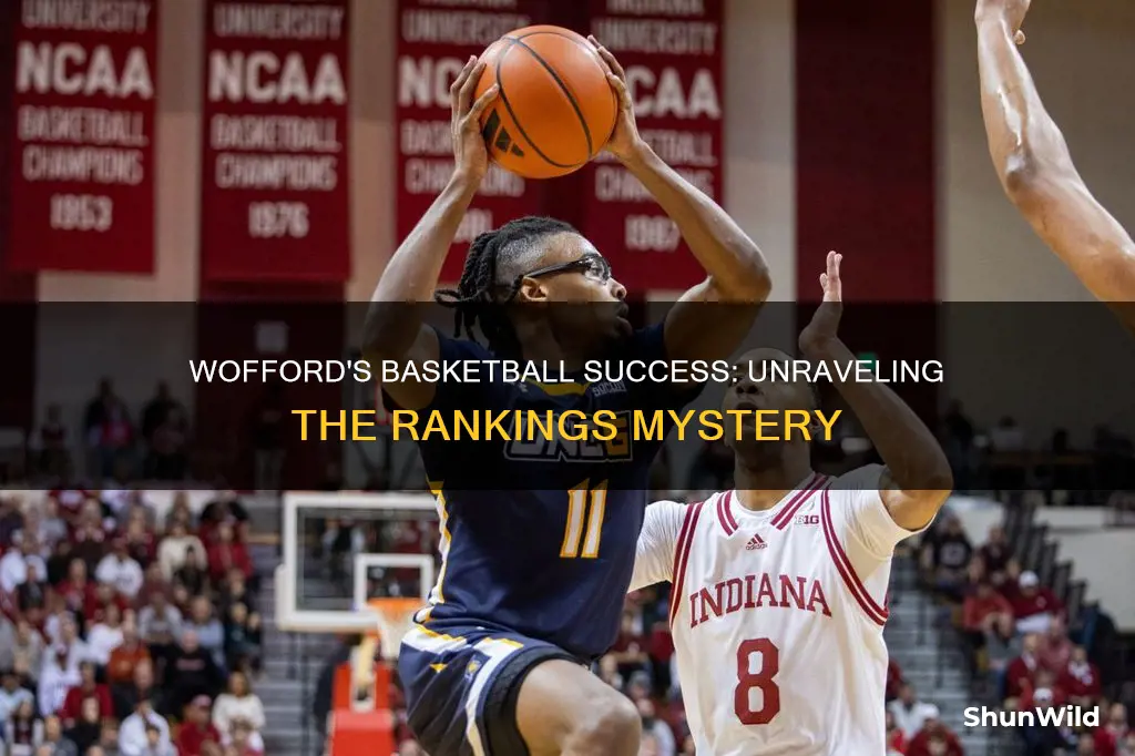 why is wofford ranked basketball