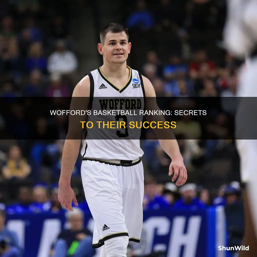 why is wofford ranked basketball