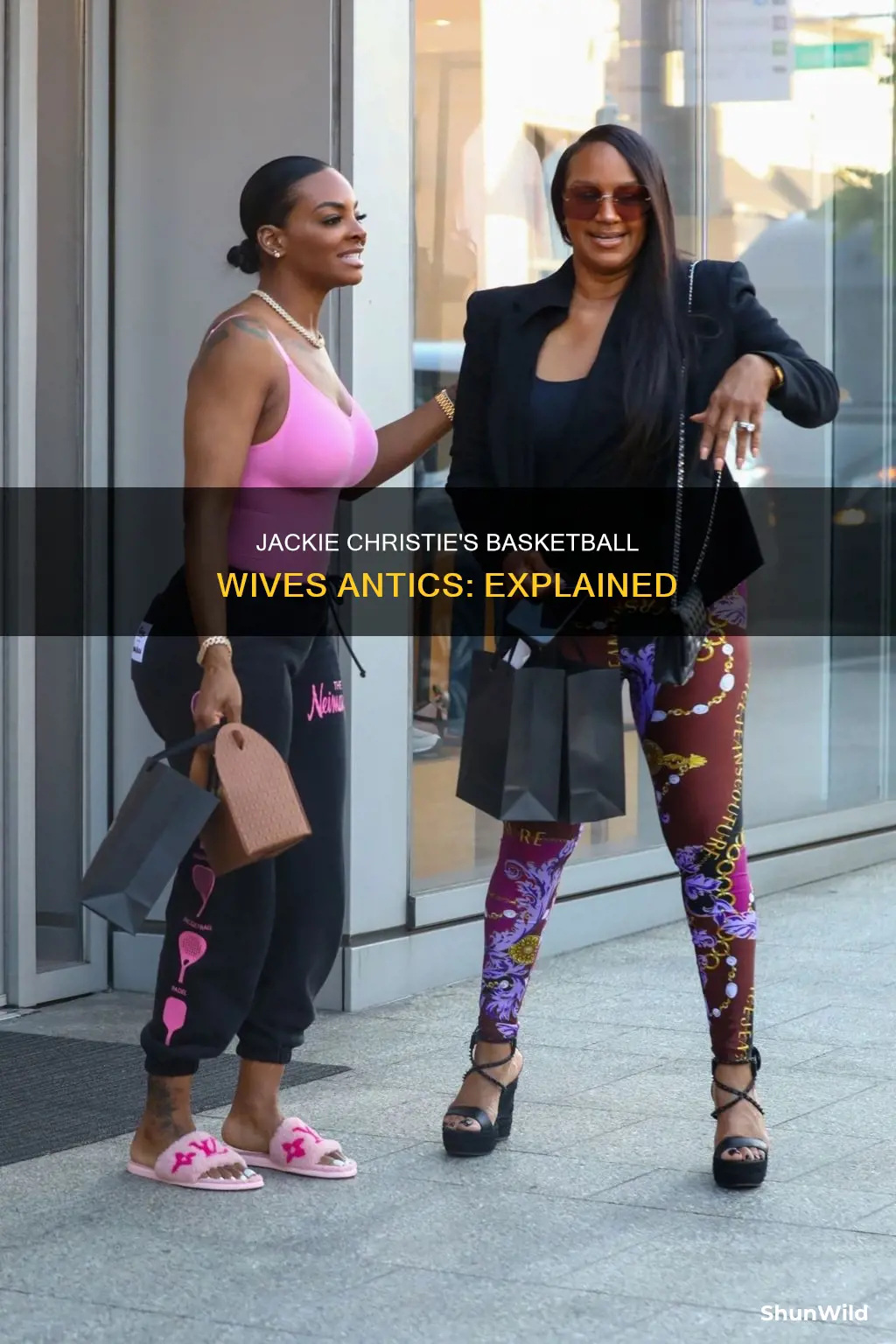 why jackie christie off of basketball wives