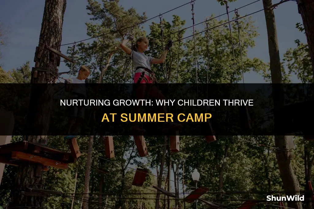 why kids flourish at camp