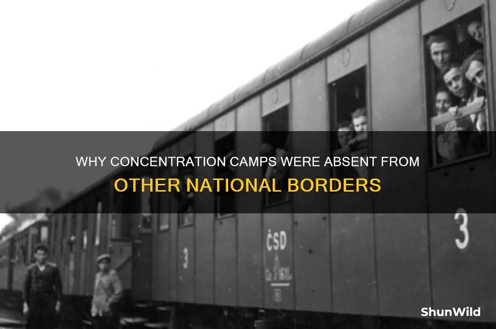 why no concentration camps on other borders