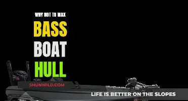 Bass Boat Hulls: Waxing is a Bad Idea