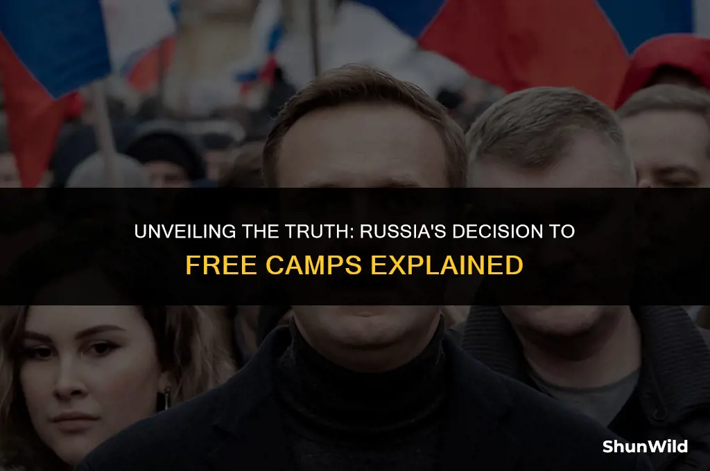 why russia freed camps