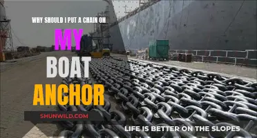 How a Simple Chain Can Save Your Boat Anchor