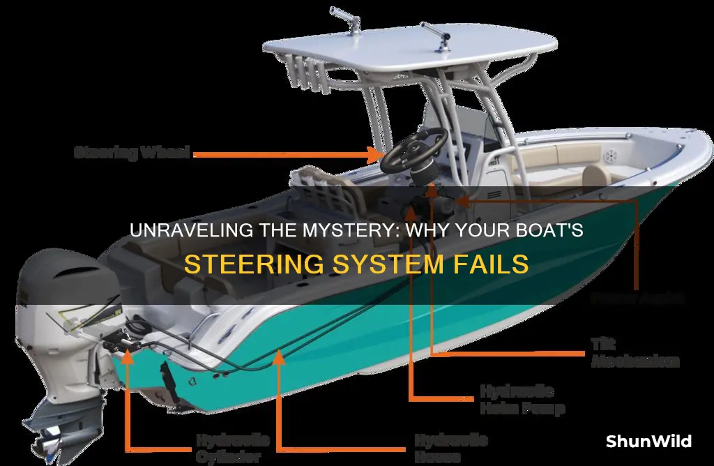 why the steering on a boat doesn