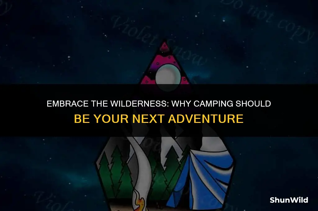 why to choose camping