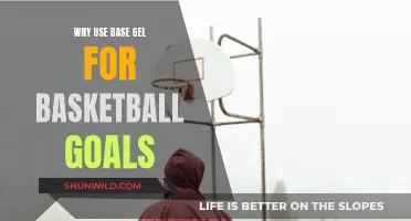Basketball Goals: Base Gel for Stability and Safety