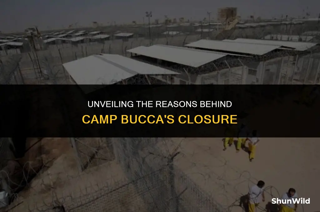 why was camp bucca closed