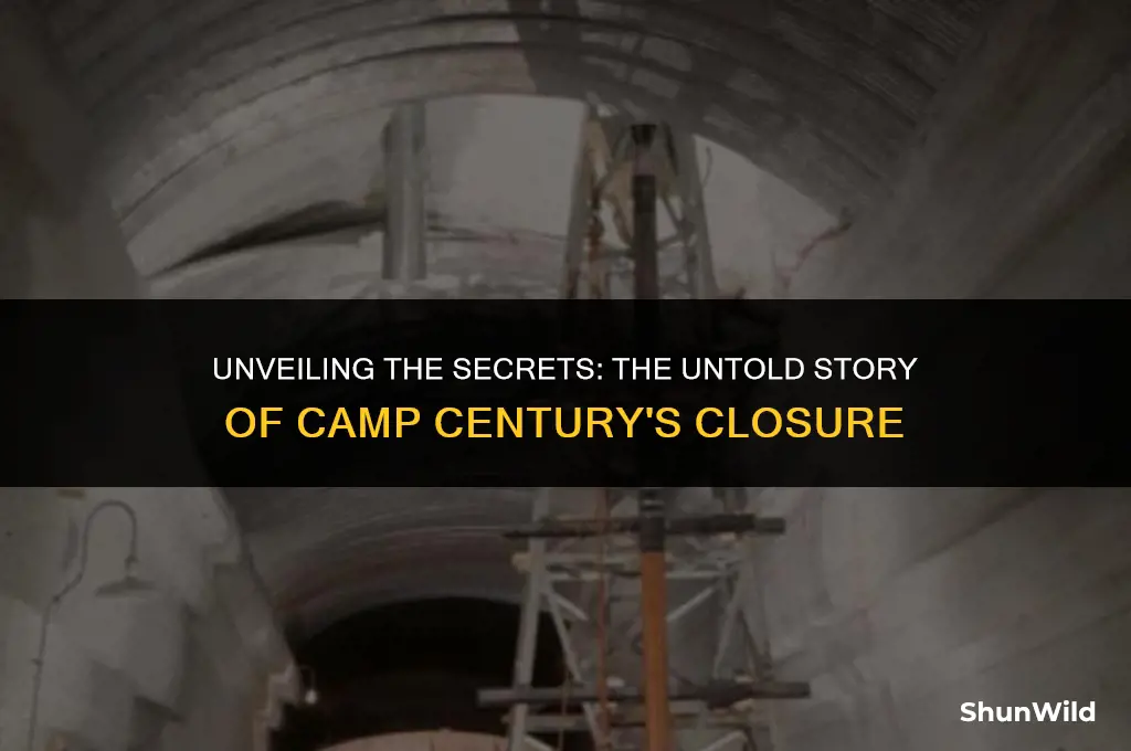 why was camp century closed
