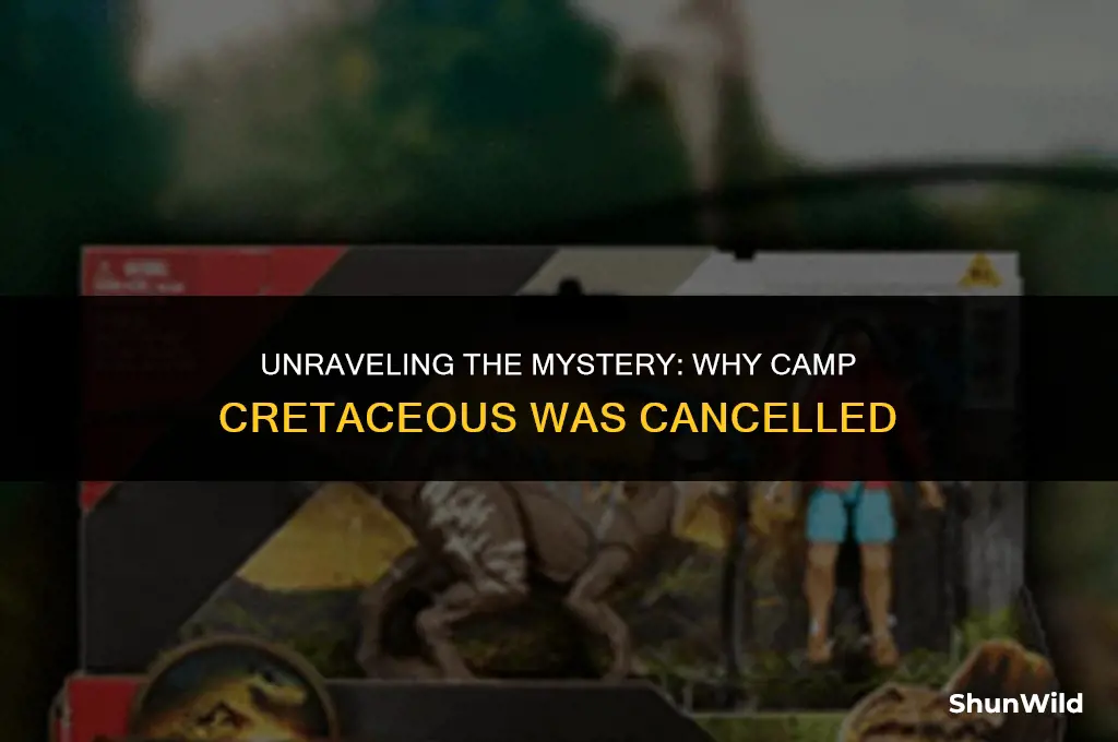 why was camp cretaceous cancelled