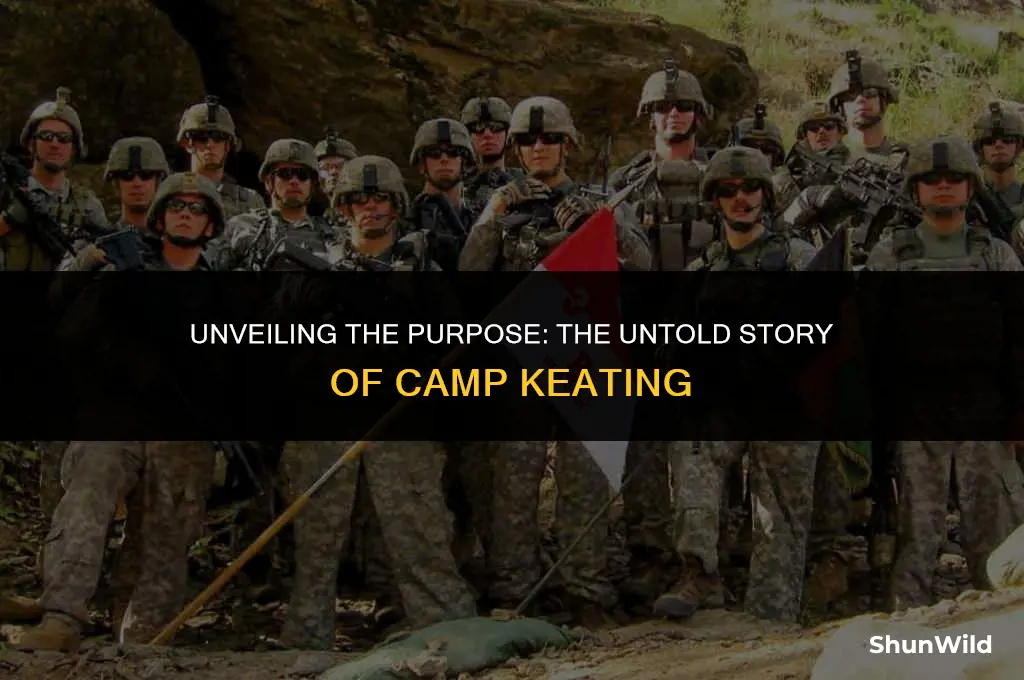 why was camp keating there