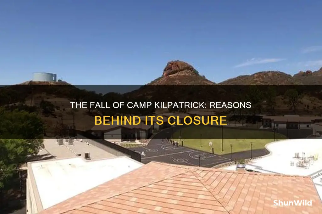 why was camp kilpatrick closed