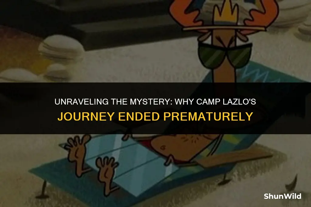 why was camp lazlo cancelled