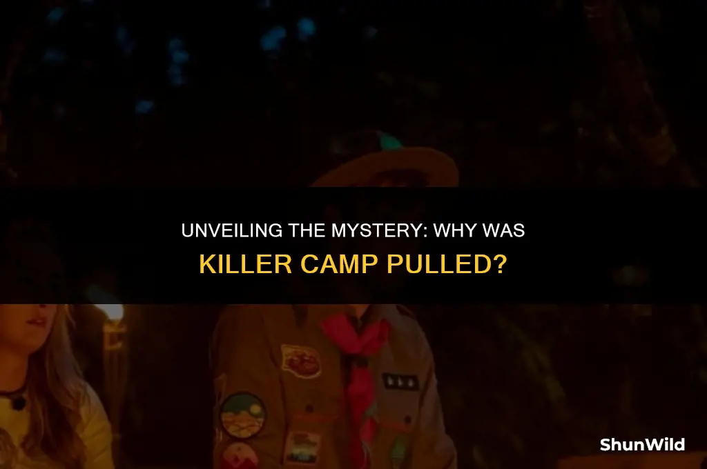 why was killer camp pulled