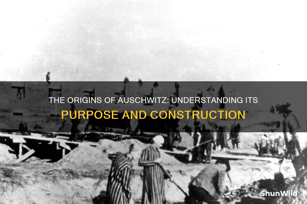 why was the auschwitz concentration camp built