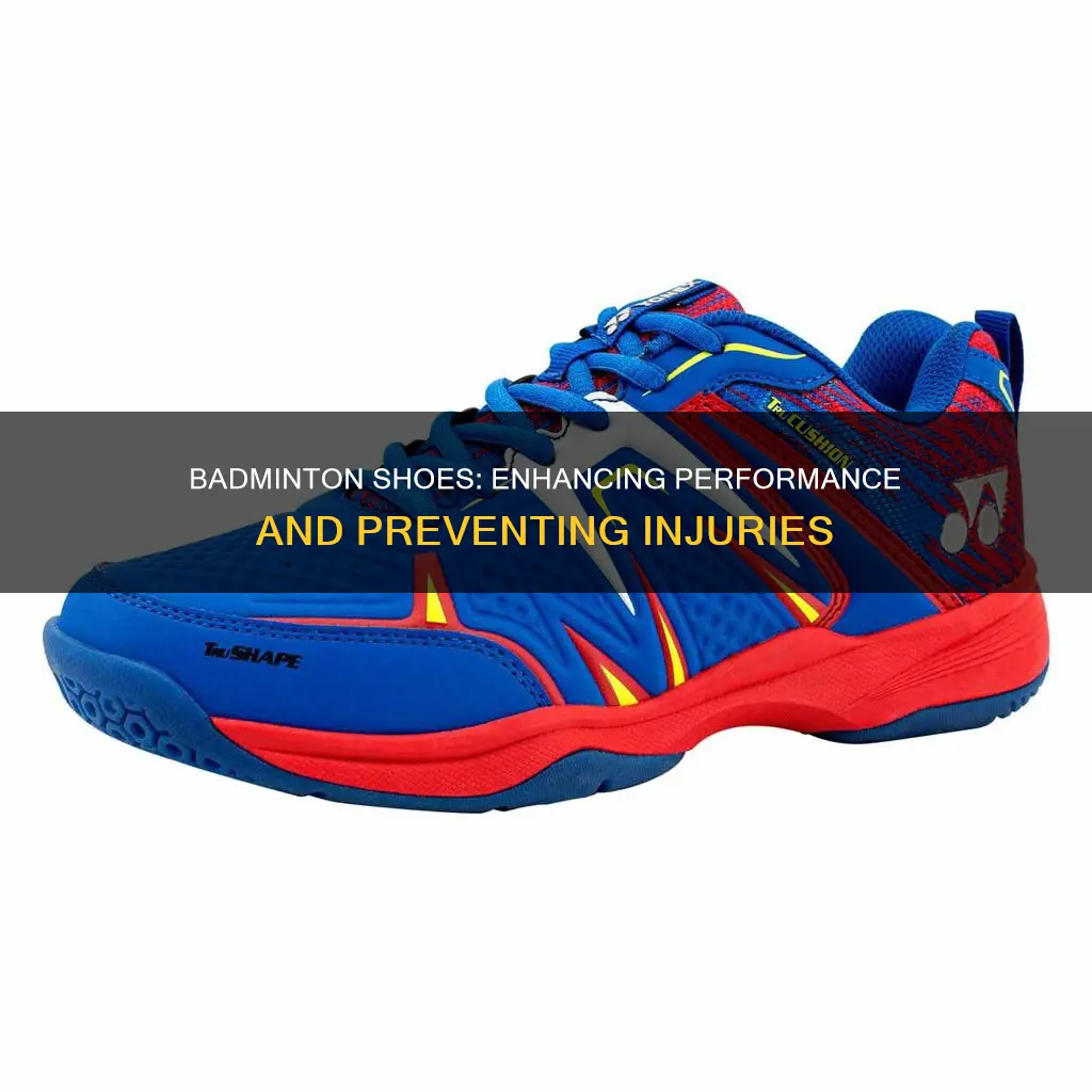 why wear badminton shoes