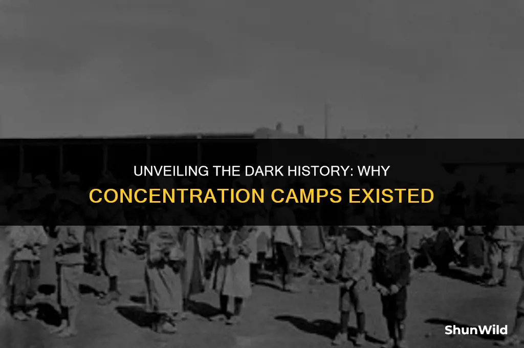 why were contrentation camps