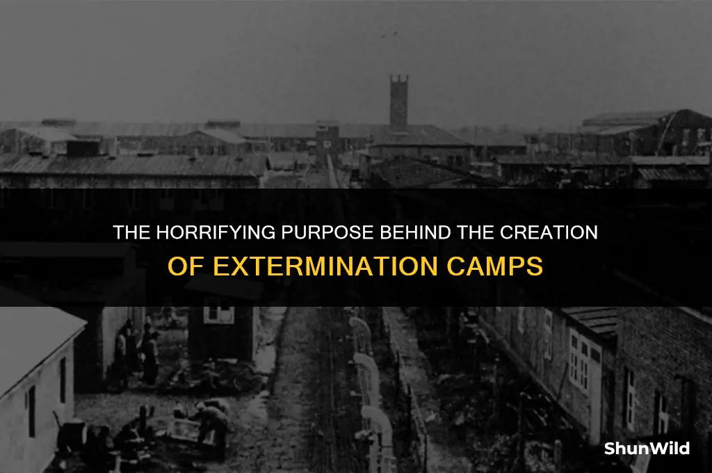 why were extermination camps made