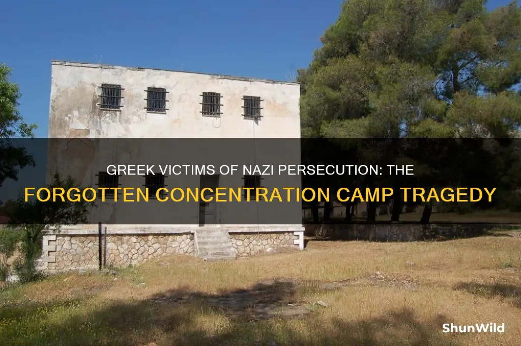 why were greeks sent to concentration camps