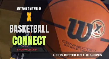 Troubleshooting Your Wilson X Basketball Connection Issues
