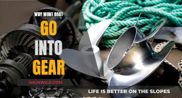 Troubleshooting a Boat That Won't Go into Gear