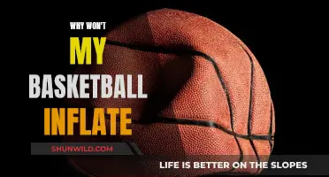 Troubleshooting a Basketball That Won't Inflate