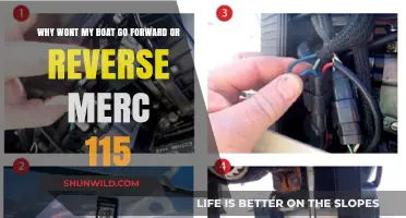 Troubleshooting Merc 115 Forward/Reverse Issues: Common Fixes for Boat Owners