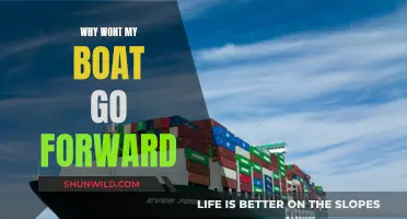 Troubleshooting a Boat That Won't Move Forward