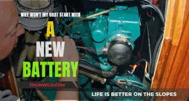 Troubleshooting a Boat That Won't Start With a New Battery