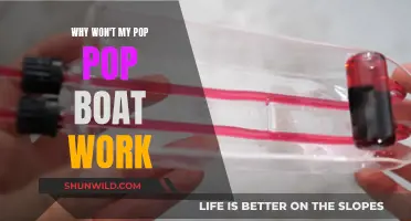 Troubleshooting a Pop Pop Boat That Won't Work