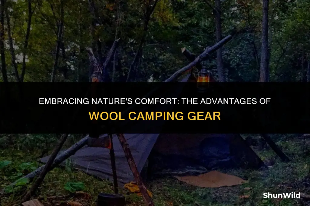why wool camping gear
