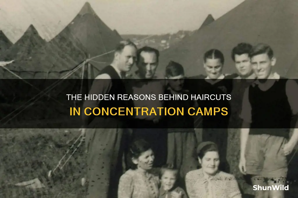 why would jews hair be cut in concentration camps