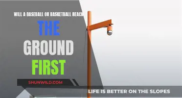 Which Reaches the Ground First: Baseball or Basketball?