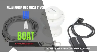 SiriusXM Radio Vehicle Kit: Boat-Friendly?