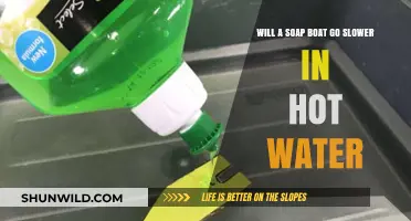 Will a Soap Boat Float Faster in Hot Water?