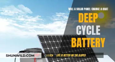 How Solar Panels Can Charge Deep Cycle Boat Batteries