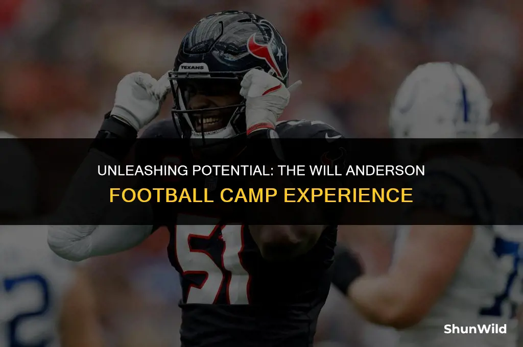 will anderson football camp