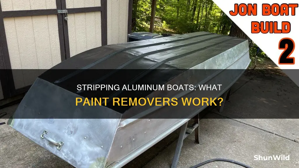 will any paint stripping work on a aluminum boat