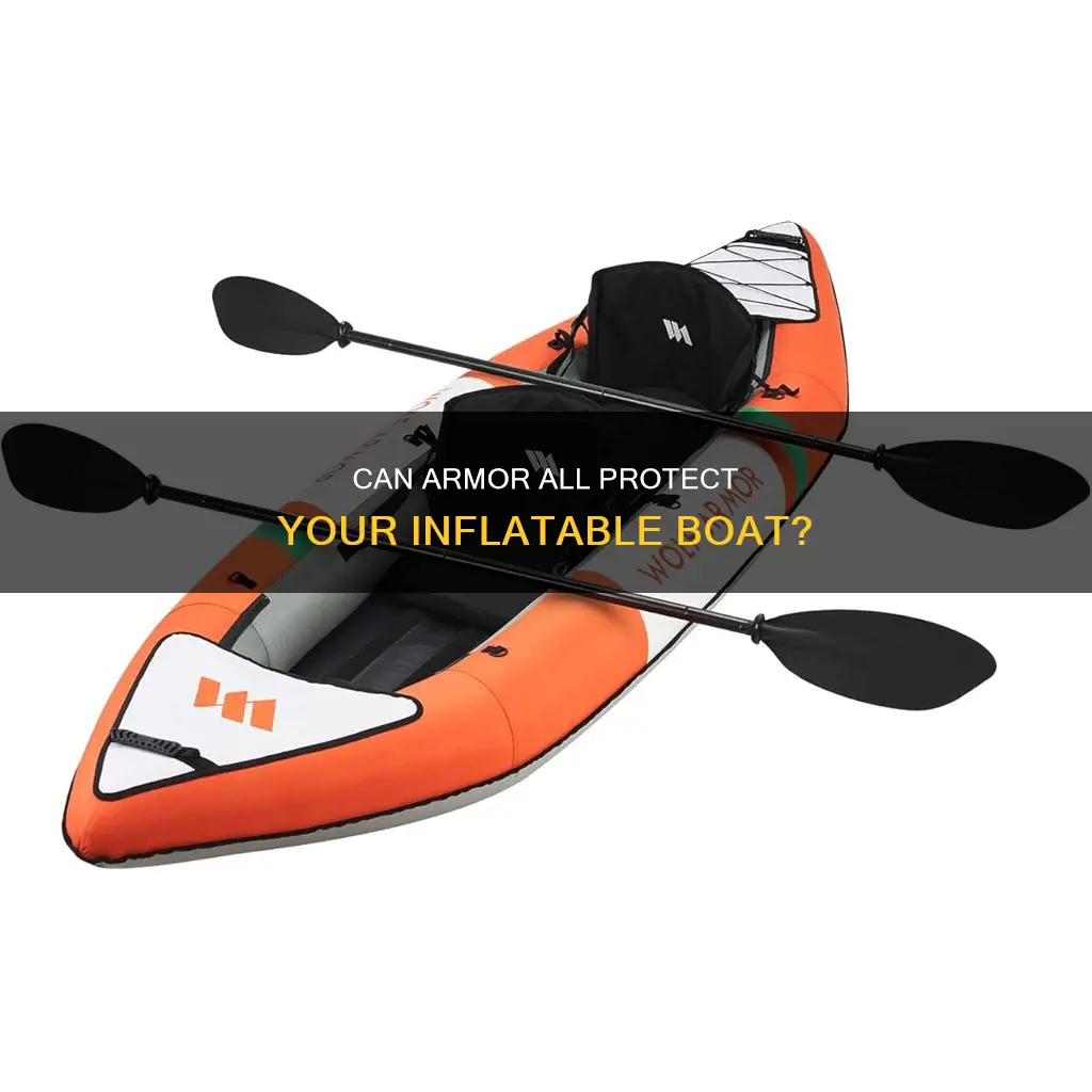 will armor all work on an inflatable boat