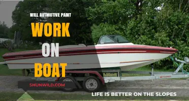 Can Automotive Paint Be Used on Boats?