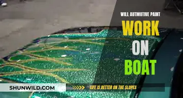 Can Car Paint Be Used on Boats?