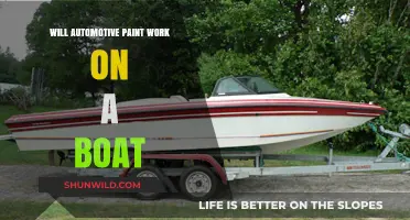 Can Automotive Paint Be Used on Boats?