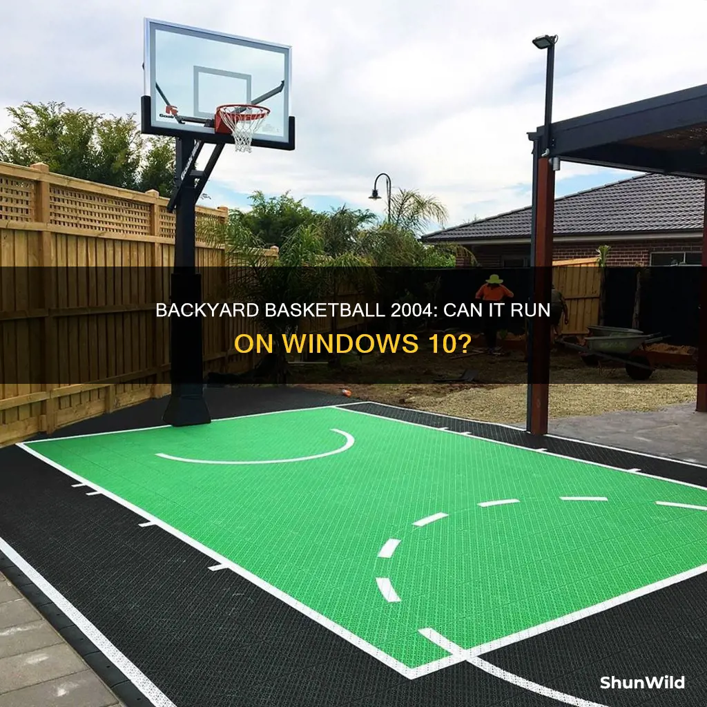 will backyard basketball 2004 run on windows 10