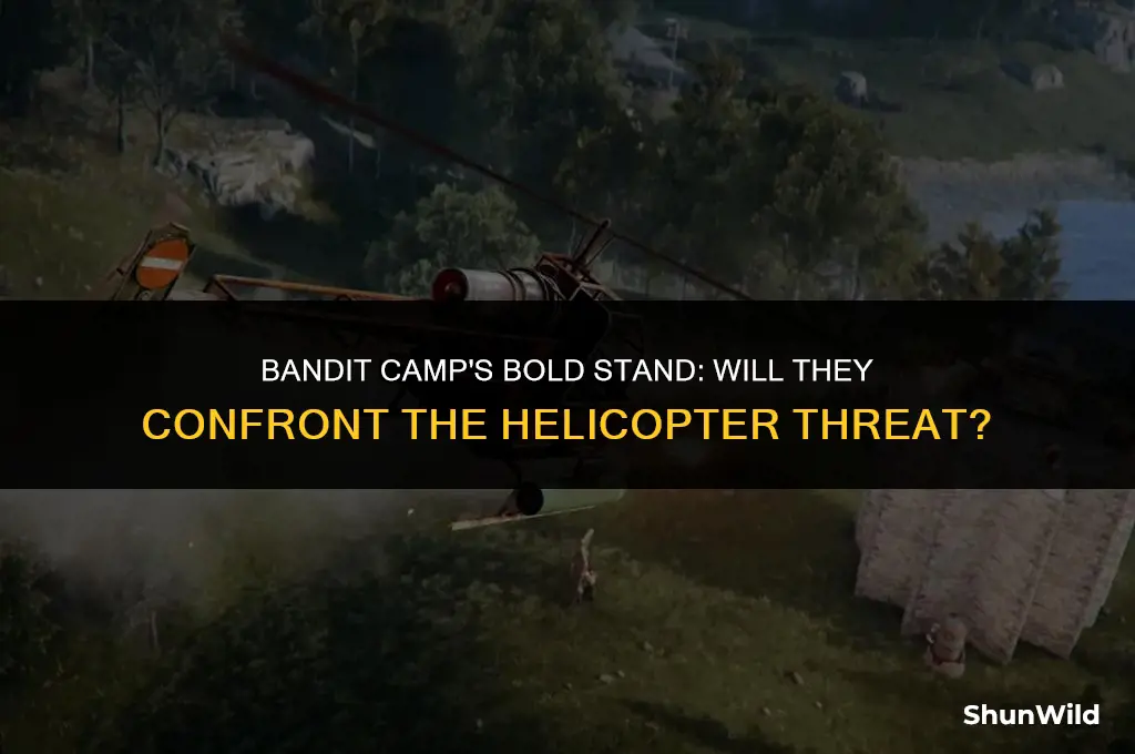 will bandit camp fight helicopter