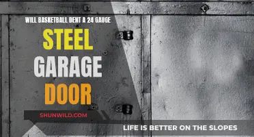 Can Basketballs Damage 24-Gauge Steel Garage Doors?