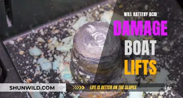 How Boat Lifts Get Damaged by Battery Acid