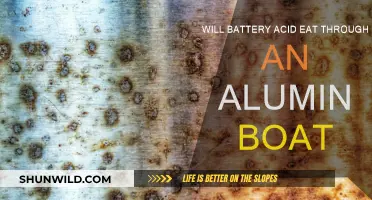 Can Aluminum Boats Withstand Battery Acid?