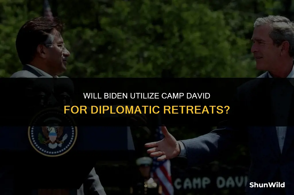 will biden use camp david