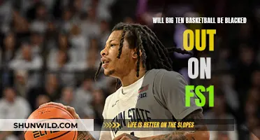 Big Ten Basketball: FS1 Blackout?