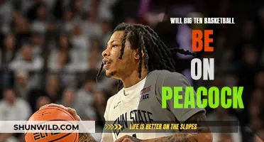 Peacock's Big Ten Basketball: What's the Deal?